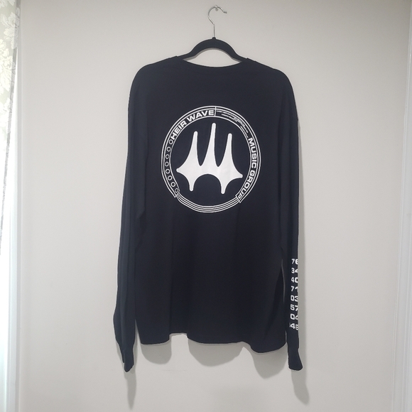 Heir Wave Music Group Black Long Sleeves Shirt XL - Picture 6 of 11